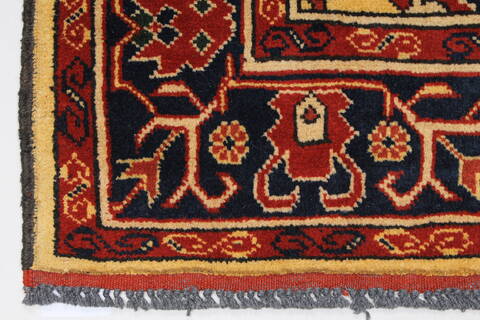 Kazak Yellow Runner Hand Knotted 29 X 1010  Area Rug 250-27738 Image 6