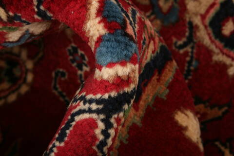 Mashad Red Hand Knotted 69 X 98  Area Rug 100-27763 Image 1