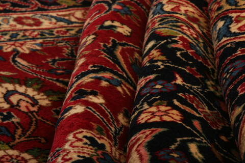 Mashad Red Hand Knotted 69 X 98  Area Rug 100-27763 Image 2