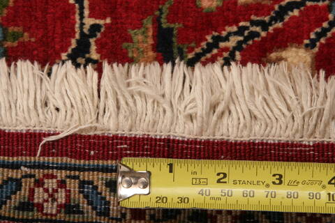 Mashad Red Hand Knotted 69 X 98  Area Rug 100-27763 Image 5