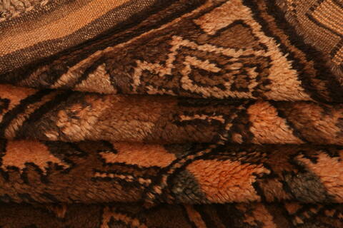 Baluch Brown Hand Knotted 43 X 66  Area Rug 100-27771 Image 3