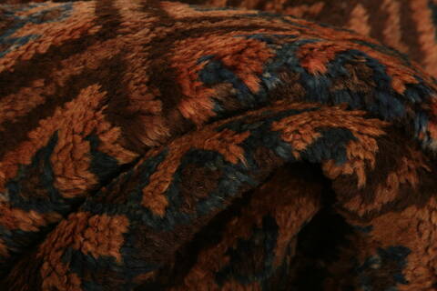 Baluch Brown Hand Knotted 49 X 73  Area Rug 100-27777 Image 1