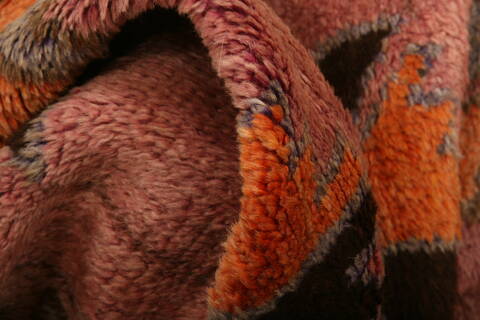 Baluch Purple Hand Knotted 42 X 71  Area Rug 100-27780 Image 1