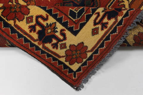 Kazak Red Runner Hand Knotted 31 X 911  Area Rug 250-27788 Image 3