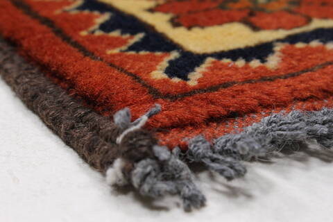 Kazak Red Runner Hand Knotted 31 X 911  Area Rug 250-27788 Image 9