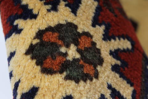 Kazak Yellow Runner Hand Knotted 29 X 100  Area Rug 250-27789 Image 1