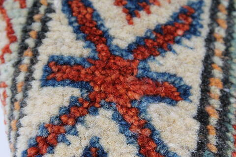 Kazak Red Runner Hand Knotted 26 X 105  Area Rug 250-27799 Image 8