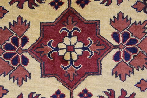 Turkman Brown Runner Hand Knotted 28 X 105  Area Rug 250-27803 Image 3