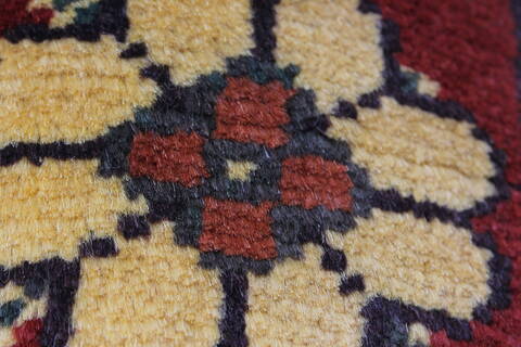 Turkman Brown Runner Hand Knotted 28 X 105  Area Rug 250-27803 Image 9