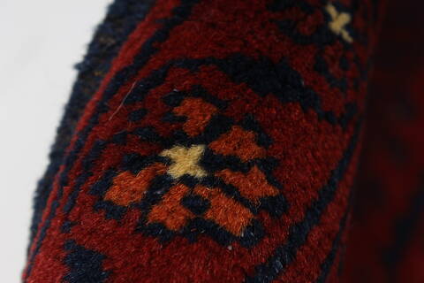Khan Mohammadi Blue Runner Hand Knotted 28 X 95  Area Rug 250-27810 Image 7