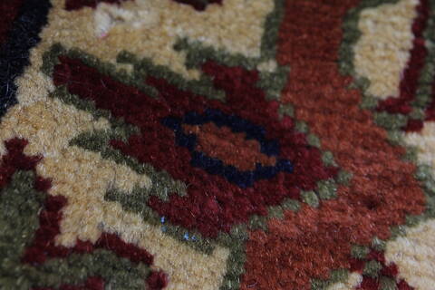 Turkman Brown Runner Hand Knotted 29 X 99  Area Rug 250-27815 Image 9