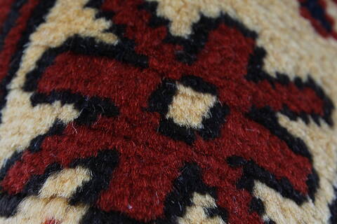 Turkman Yellow Runner Hand Knotted 27 X 97  Area Rug 250-27817 Image 9