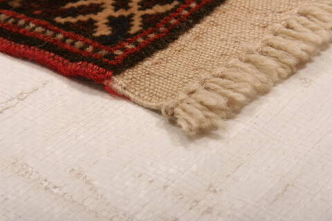 Baluch Brown Hand Knotted 48 X 59  Area Rug 100-27818 Image 4