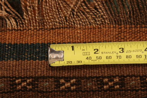 Baluch Orange Hand Knotted 36 X 56  Area Rug 100-27820 Image 4