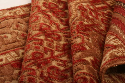 Baluch Beige Hand Knotted 34 X 56  Area Rug 100-27822 Image 2