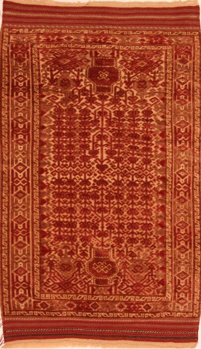 Baluch Beige Hand Knotted 34 X 56  Area Rug 100-27822 Image 0