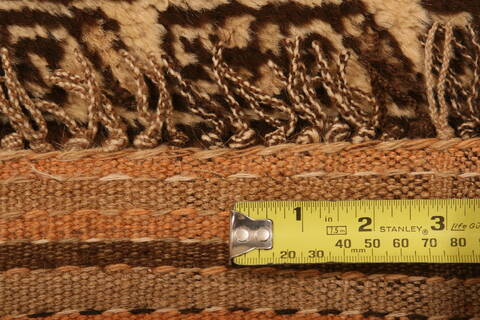 Baluch Beige Hand Knotted 35 X 411  Area Rug 100-27824 Image 4