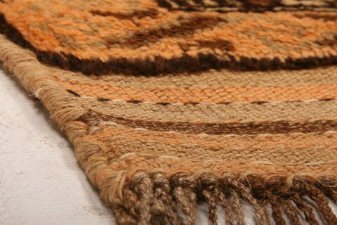 Baluch Beige Hand Knotted 35 X 411  Area Rug 100-27824 Image 5