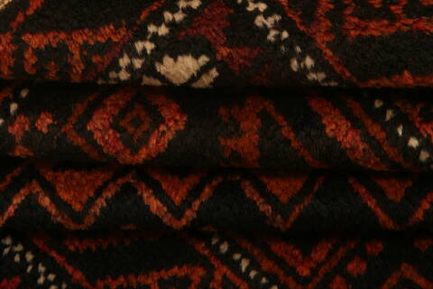 Baluch Brown Hand Knotted 38 X 56  Area Rug 100-27826 Image 4