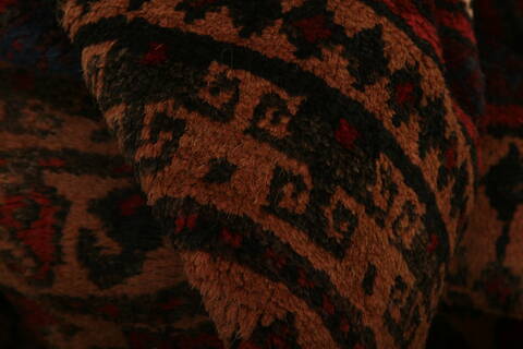 Baluch Brown Hand Knotted 38 X 610  Area Rug 100-27828 Image 1
