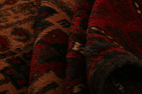 Baluch Brown Hand Knotted 38 X 610  Area Rug 100-27828 Image 2