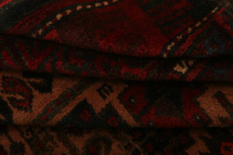 Baluch Brown Hand Knotted 38 X 610  Area Rug 100-27828 Image 3
