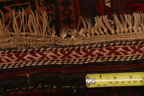 Baluch Brown Hand Knotted 38 X 610  Area Rug 100-27828 Image 4