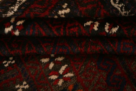 Baluch Red Hand Knotted 40 X 64  Area Rug 100-27837 Image 4