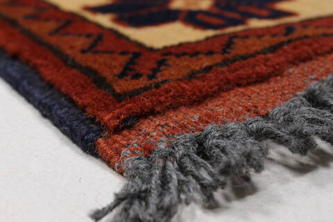 Kazak Red Runner Hand Knotted 210 X 92  Area Rug 250-27838 Image 5