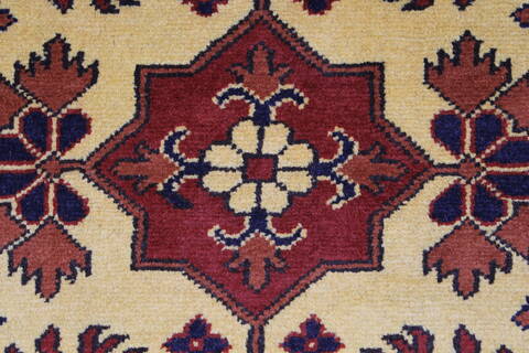 Turkman Brown Runner Hand Knotted 28 X 105  Area Rug 250-27843 Image 2