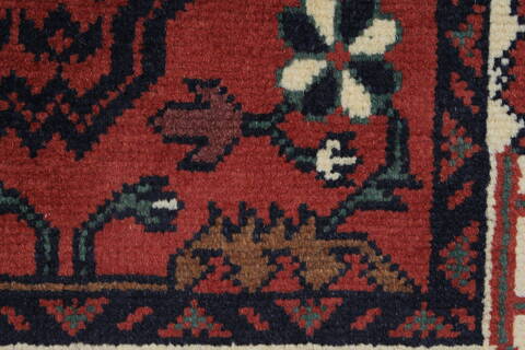 Turkman Blue Runner Hand Knotted 29 X 91  Area Rug 250-27845 Image 9
