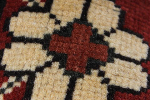 Kazak Beige Runner Hand Knotted 29 X 910  Area Rug 250-27849 Image 9