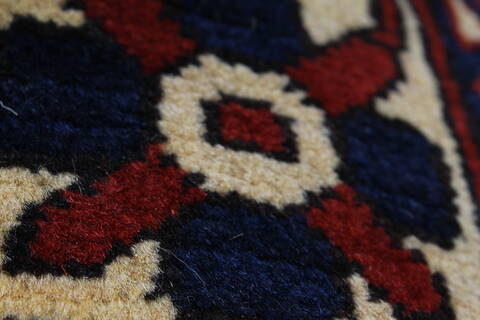 Turkman Blue Runner Hand Knotted 210 X 88  Area Rug 250-27853 Image 10