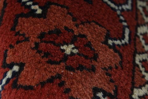 Turkman Beige Runner Hand Knotted 28 X 102  Area Rug 250-27855 Image 1