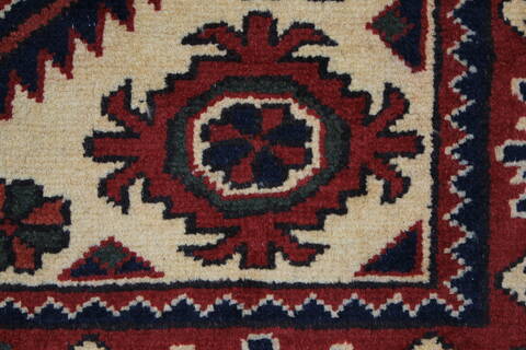 Turkman Blue Runner Hand Knotted 29 X 103  Area Rug 250-27860 Image 6