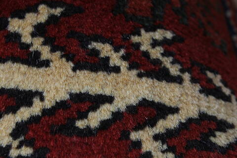 Turkman Blue Runner Hand Knotted 29 X 103  Area Rug 250-27860 Image 7