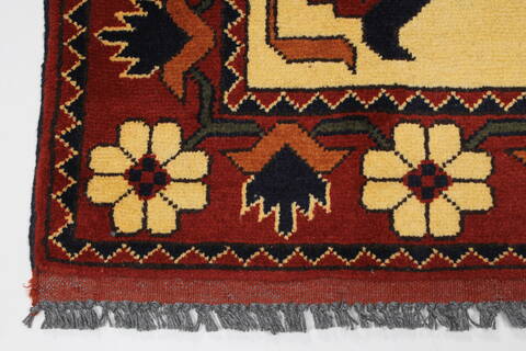Turkman Brown Runner Hand Knotted 29 X 910  Area Rug 250-27863 Image 3