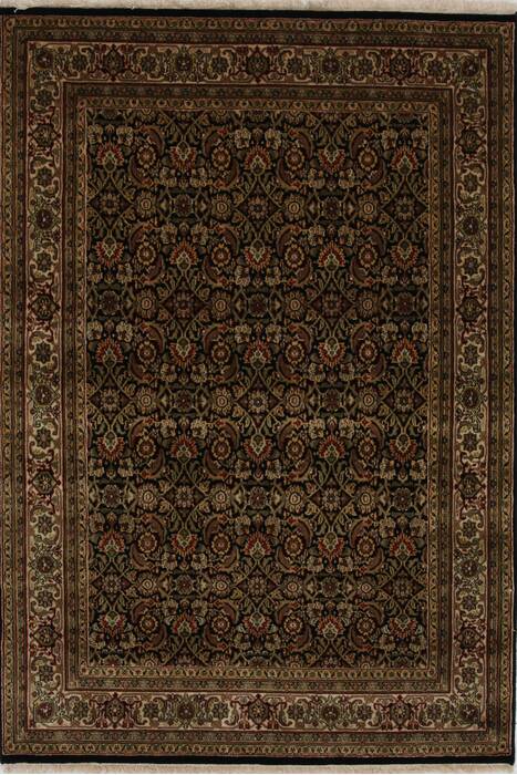 Herati Beige Hand Knotted 40 X 510  Area Rug 250-27870 Image 0