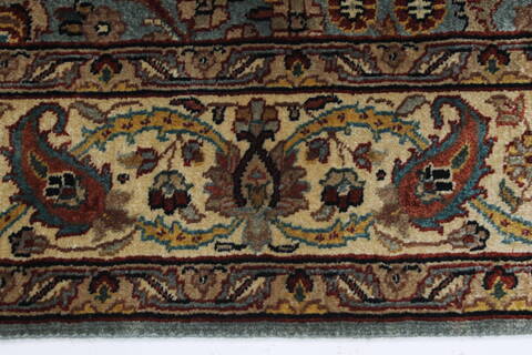 Tabriz Brown Hand Knotted 40 X 511  Area Rug 250-27875 Image 6