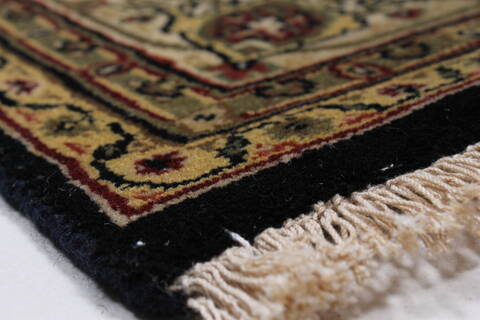 Herati Beige Hand Knotted 311 X 56  Area Rug 250-27880 Image 4