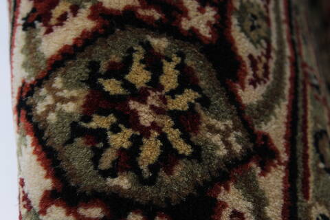 Herati Beige Hand Knotted 311 X 56  Area Rug 250-27880 Image 6