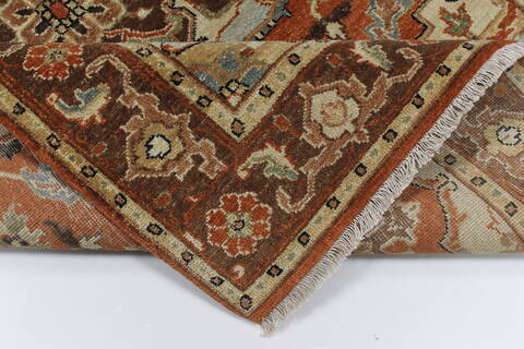 Serapi Brown Hand Knotted 40 X 511  Area Rug 250-27887 Image 2