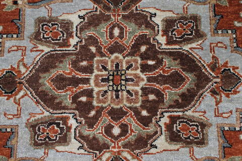 Serapi Brown Hand Knotted 40 X 511  Area Rug 250-27887 Image 6