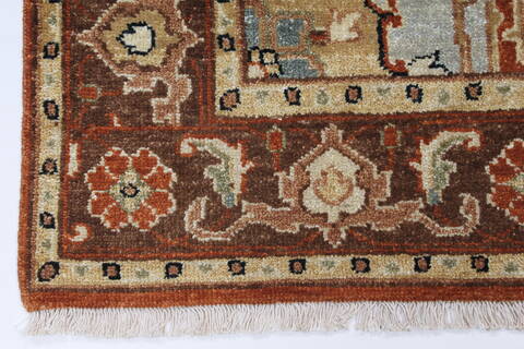Serapi Brown Hand Knotted 40 X 511  Area Rug 250-27887 Image 7