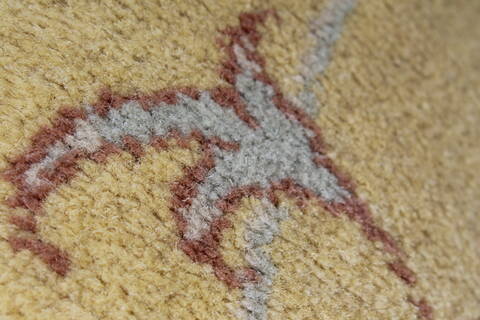 Kashmar Beige Hand Knotted 58 X 75  Area Rug 100-27898 Image 11