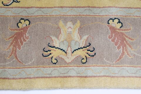 Kashmar Beige Hand Knotted 58 X 75  Area Rug 100-27898 Image 5