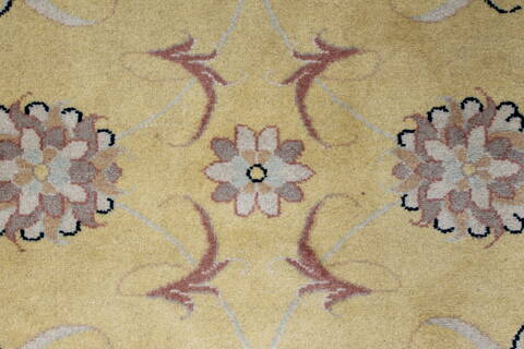 Kashmar Beige Hand Knotted 58 X 75  Area Rug 100-27898 Image 6