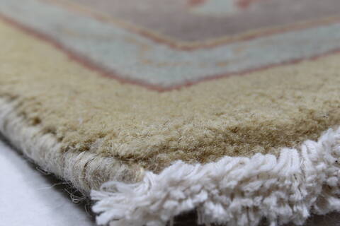Kashmar Beige Hand Knotted 58 X 75  Area Rug 100-27898 Image 8