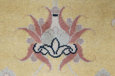 Kashmar Beige Hand Knotted 58 X 75  Area Rug 100-27898 Image 9