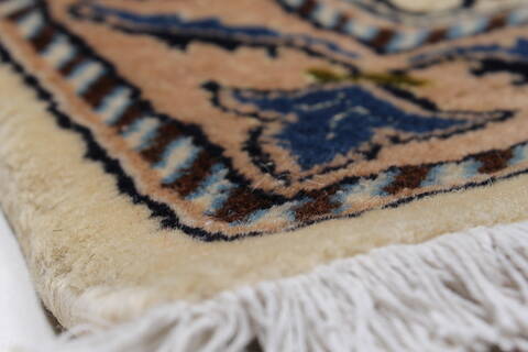 Nain Blue Hand Knotted 66 X 98  Area Rug 100-27899 Image 10